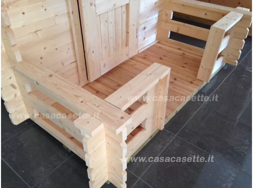 Casetta per bambini 182x254 in legno